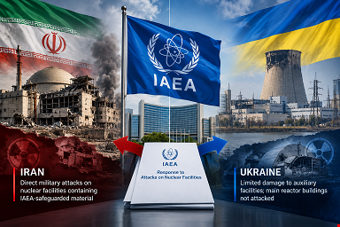 One Subject, Two Different Approaches: The IAEA's Reaction to Attacks on Nuclear Facilities in Iran and Ukraine
